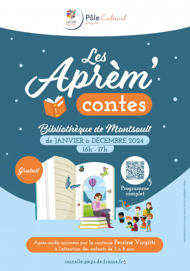 Affiche Les Aprèm' Contes