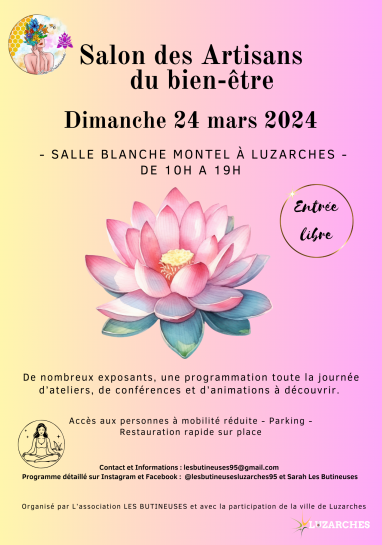 Affiche Salon du bien-être 2024