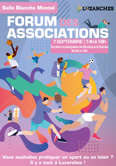 Affiche Forum des associations 2024