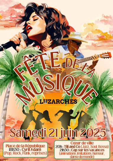 Affiche Fête de la Musique 2025