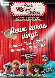 Affiche Deux euros vingt