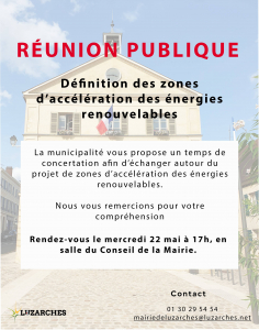 Affiche réunion ZAER