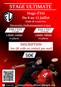 Ultimate stage d'été 2024