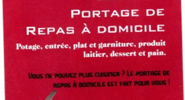 Flyer portage de repas