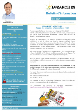 Bulletin Municipal mai - recto