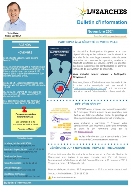 Couverture Bulletin Novembre