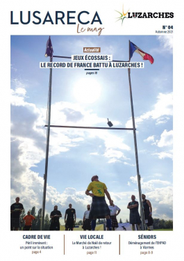 Couverture Lusareca N°4 - Automne 2021